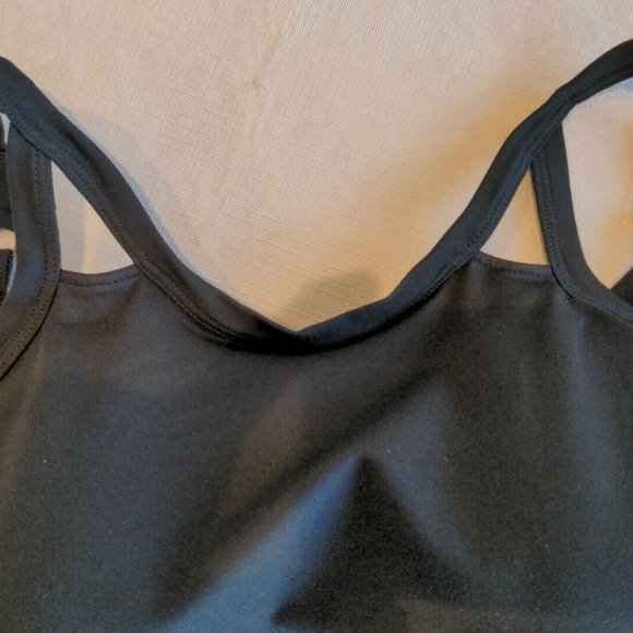 Mastectomy Camisole with Integrated Prosthetics, Small w B Cup, NWT, Black, Cut- - Picture 6 of 8